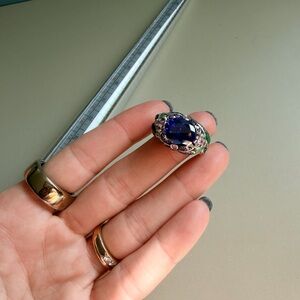 Victoria Wieck sterling silver dragonfly ring size 10